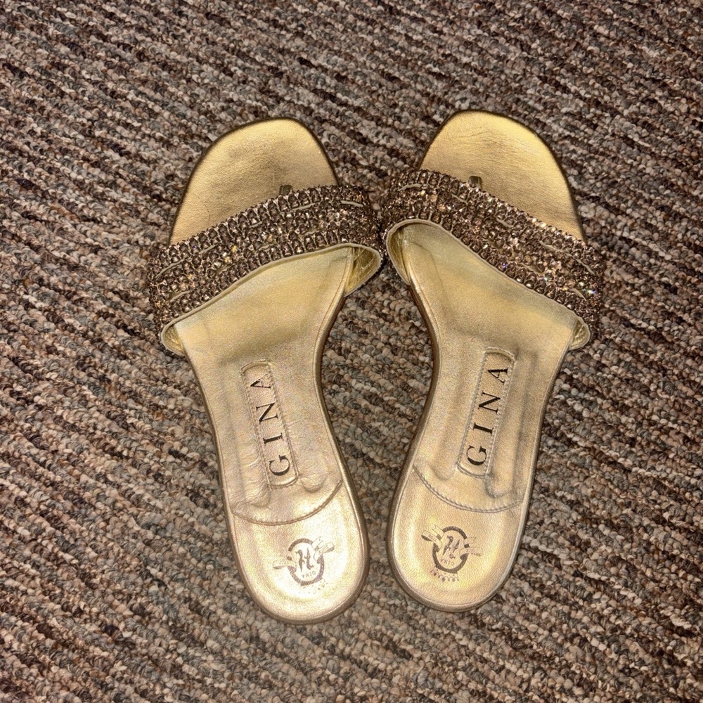 GINA Gold Women's Sandals